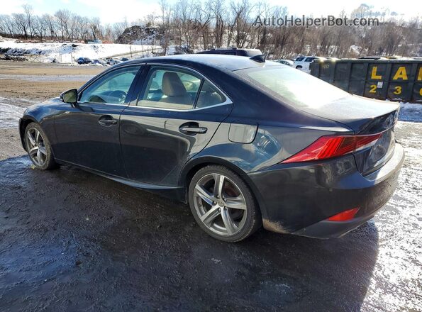 JTHCM1D25H5017084 2017 LEXUS IS Black Tył lewy