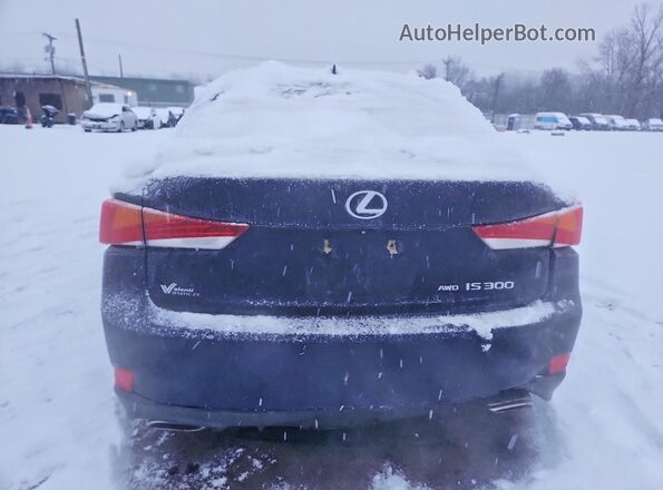 JTHCM1D26H5021550 2017 LEXUS IS Черный Вид сзади