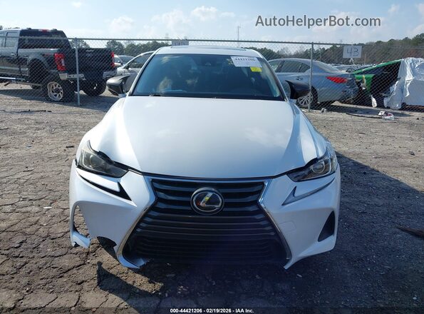 JTHCM1D27H5021508 2017 LEXUS IS 300 White Widok wnętrza z tyłu