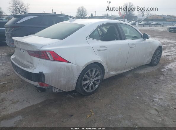 JTHCM1D2XG5014339 2016 LEXUS IS 300 White უკანა მარჯვენა