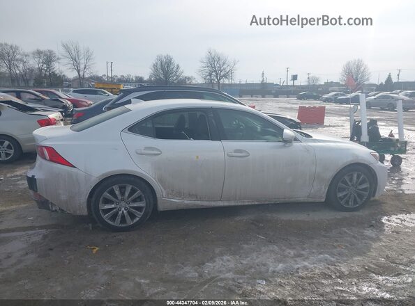 JTHCM1D2XG5014339 2016 LEXUS IS 300 White უკანა სალონის ხედი