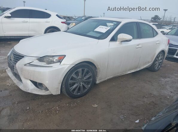 JTHCM1D2XG5014339 2016 LEXUS IS 300 White წინა მარცხენა ხედი სამი მეოთხედიდან