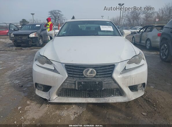 JTHCM1D2XG5014339 2016 LEXUS IS 300 White ხელსაწყოთა პანელის ხედი