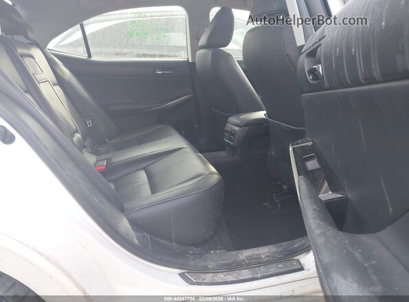 JTHCM1D2XG5014339 2016 LEXUS IS 300 White VIN კოდის სტიკერის ხედი