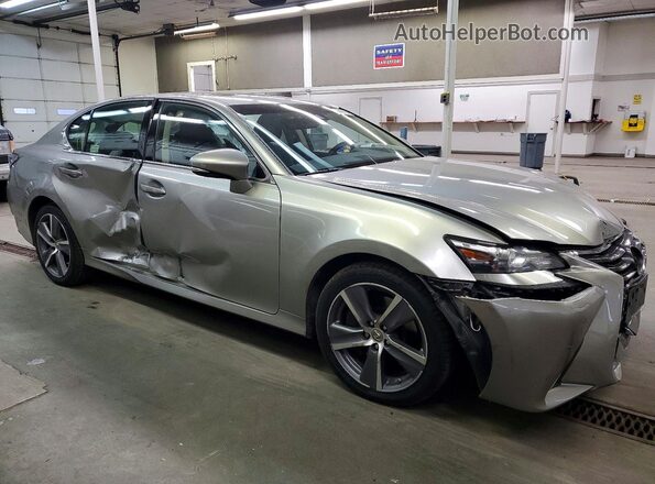 JTHCZ1BL2HA007326 2017 LEXUS GS Silver Delantero derecho
