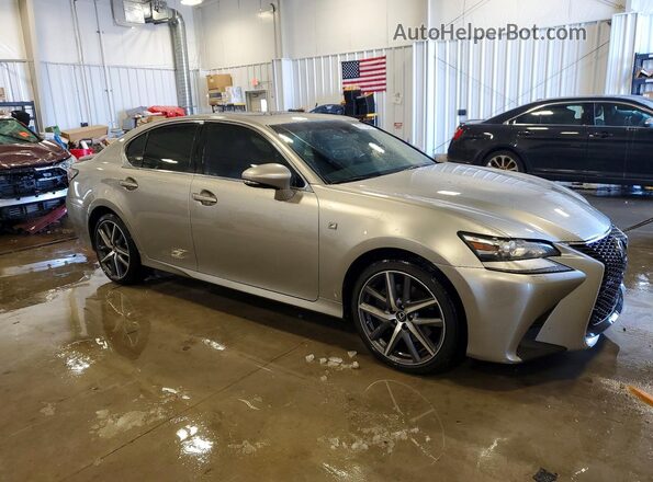 JTHCZ1BL5GA003382 2016 LEXUS GS Silver Delantero derecho