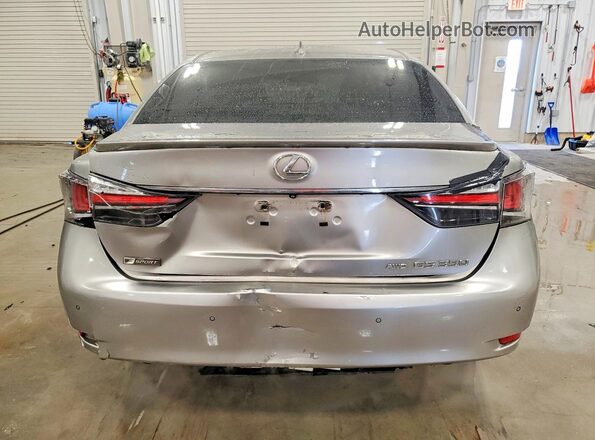 JTHCZ1BL5GA003382 2016 LEXUS GS Silver Vista trasera