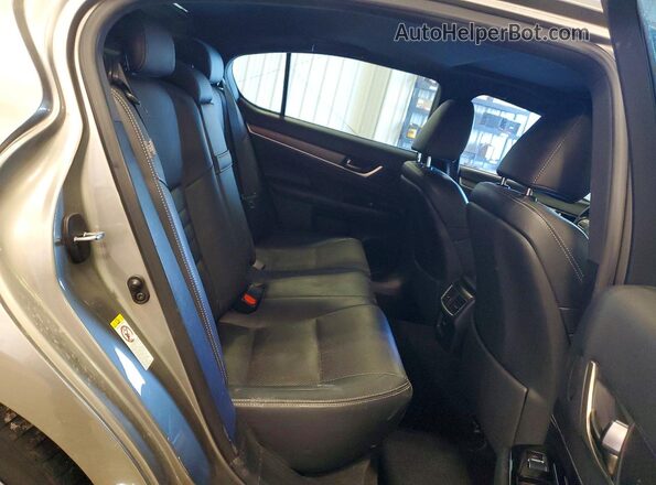 JTHCZ1BL5GA003382 2016 LEXUS GS Silver Vista de los asientos traseros