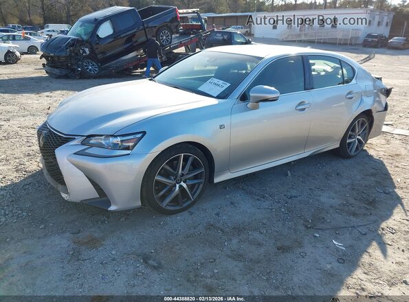 JTHCZ1BL6GA000233 2016 LEXUS GS 350 Silver Przód lewy