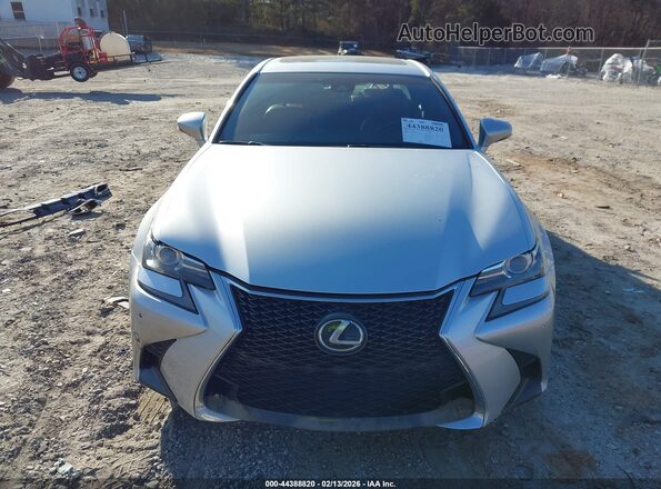 JTHCZ1BL6GA000233 2016 LEXUS GS 350 Silver Widok wnętrza z tyłu