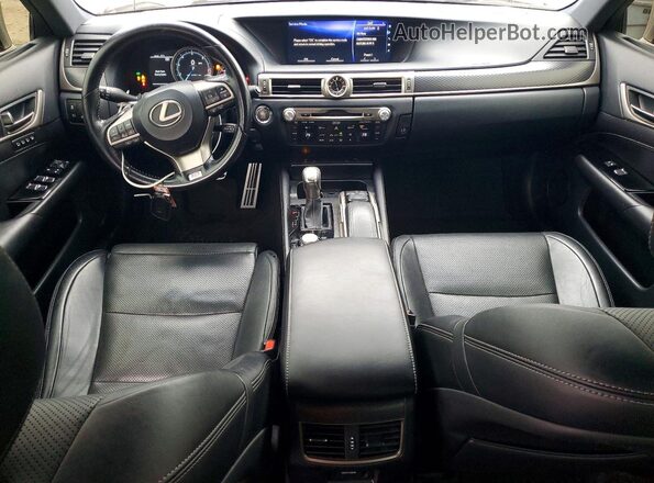 JTHCZ1BL8JA010205 2018 LEXUS GS Серебряный Вид панели приборов