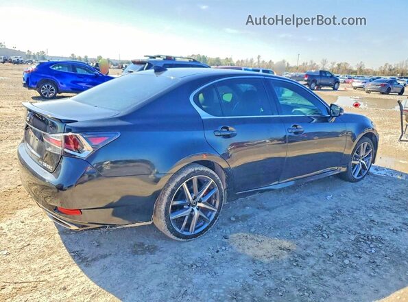 JTHCZ1BL9HA004908 2017 LEXUS GS Black Задня права чверть
