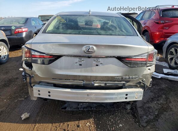 JTHCZ1BLXJA007743 2018 LEXUS GS Серебряный Вид сзади