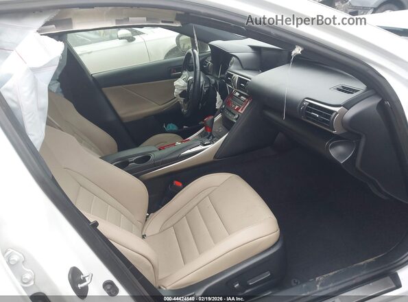 JTHCZ1D24K5016923 2019 LEXUS IS 350 White Սալոնի դիմացի տեսք