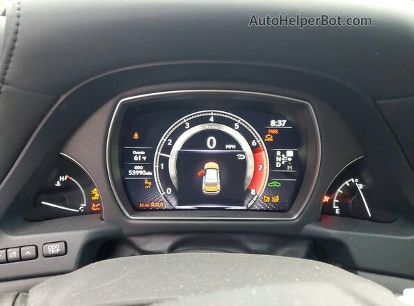 JTHD51FF1N5016270 2022 LEXUS LS Серый Вид щитка приборов