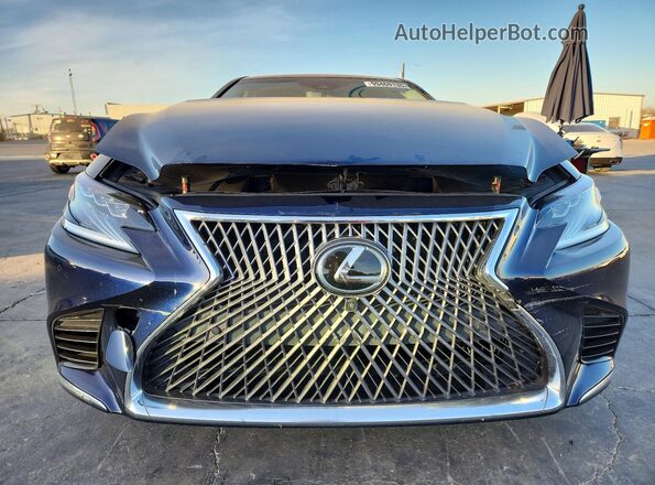JTHD51FF4L5012601 2020 LEXUS LS Blue Front view