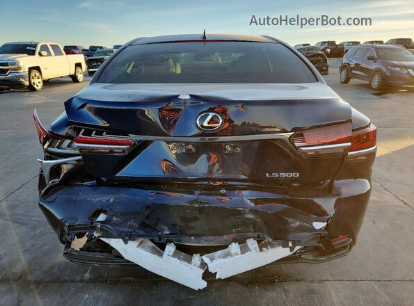 JTHD51FF4L5012601 2020 LEXUS LS Blue Rear view