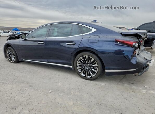 JTHD51FF4L5012601 2020 LEXUS LS Blue Rear left