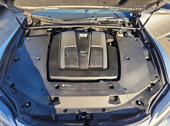 JTHD51FF5N5017700 2022 LEXUS LS Серебряный Вид задней части салона
