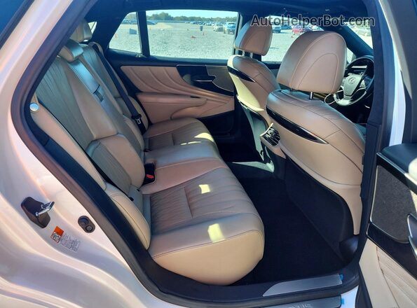 JTHD51FF6M5013461 2021 LEXUS LS White უკანა სავარძლების ხედი