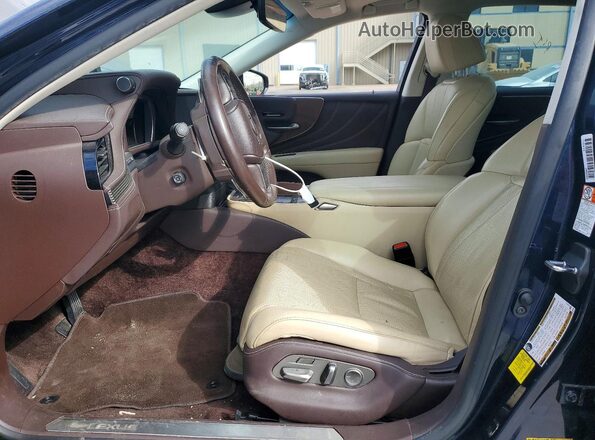 JTHD51FF7L5012687 2020 LEXUS LS Blue Widok wnętrza z przodu