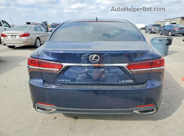 JTHD51FF7L5012687 2020 LEXUS LS Blue Widok z tyłu