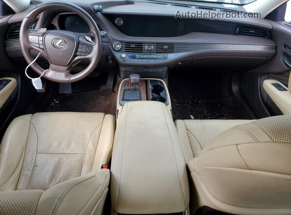 JTHD51FF7L5012687 2020 LEXUS LS Blue Widok deski rozdzielczej