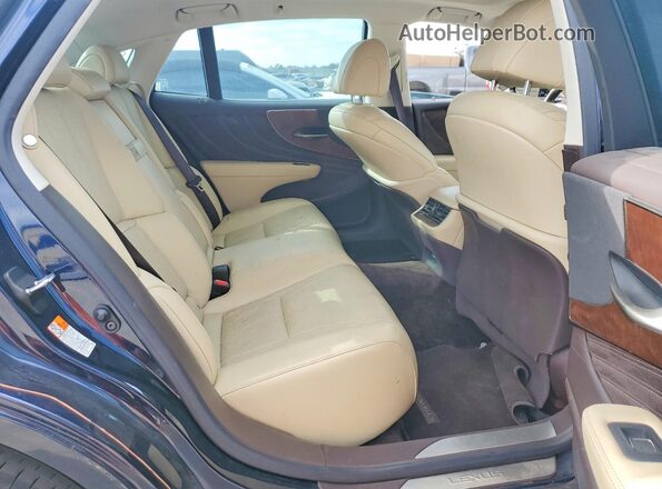 JTHD51FF7L5012687 2020 LEXUS LS Blue Widok tylnych siedzeń