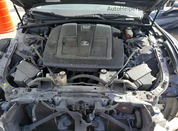 JTHD51FF7L5012687 2020 LEXUS LS Blue Widok wnętrza z tyłu