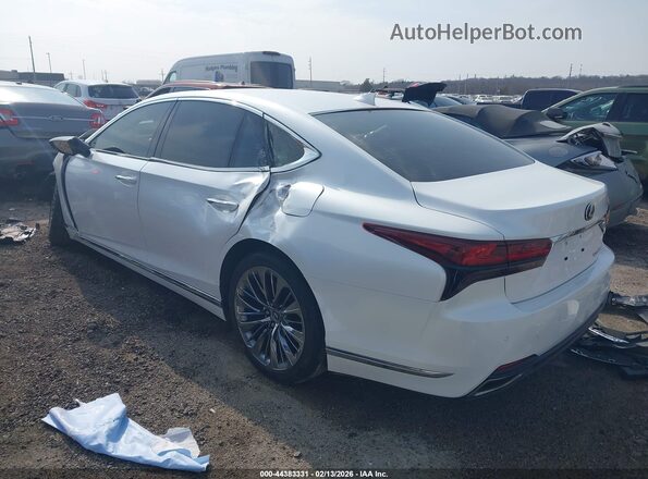 JTHD51FF7P5018088 2023 LEXUS LS 500 White Rear left