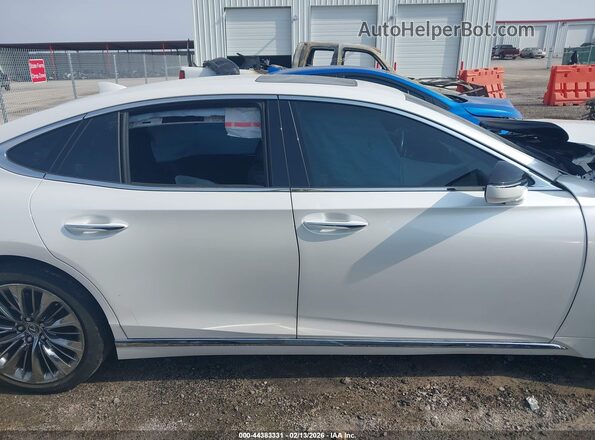JTHD51FF7P5018088 2023 LEXUS LS 500 White Rear interior view