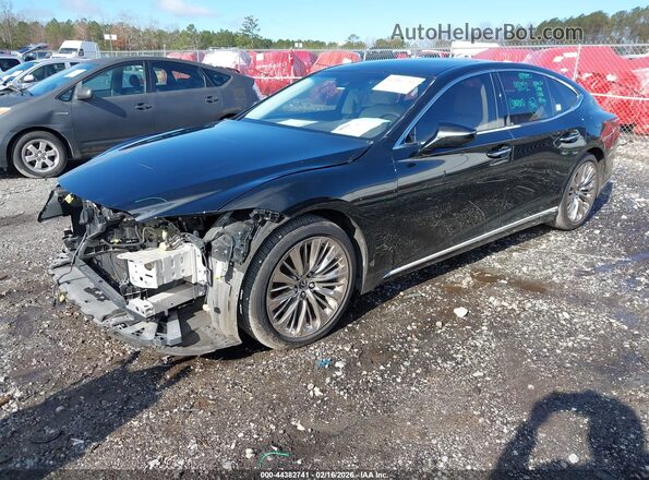 JTHD51FF9L5012030 2020 LEXUS LS 500 Черный Передняя левая четверть