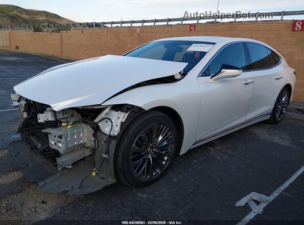 JTHD51FFXM5014368 2021 LEXUS LS 500 White 