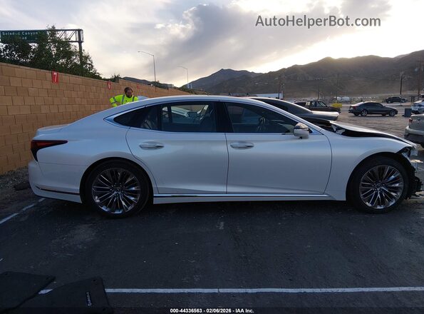 JTHD51FFXM5014368 2021 LEXUS LS 500 White 