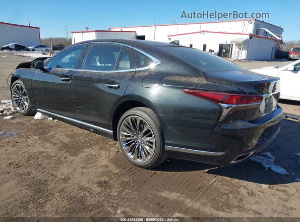 JTHD51GF2L5008027 2020 LEXUS LS 500 Black Հետևի ձախ