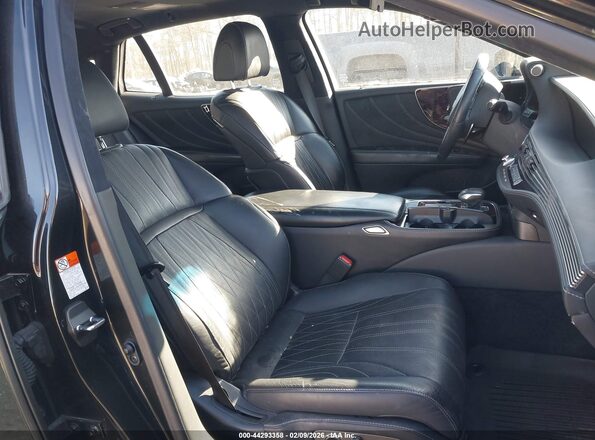JTHD51GF2L5008027 2020 LEXUS LS 500 Black Սալոնի դիմացի տեսք