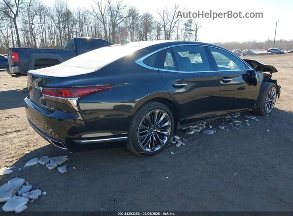JTHD51GF2L5008027 2020 LEXUS LS 500 Black Հետևի աջ