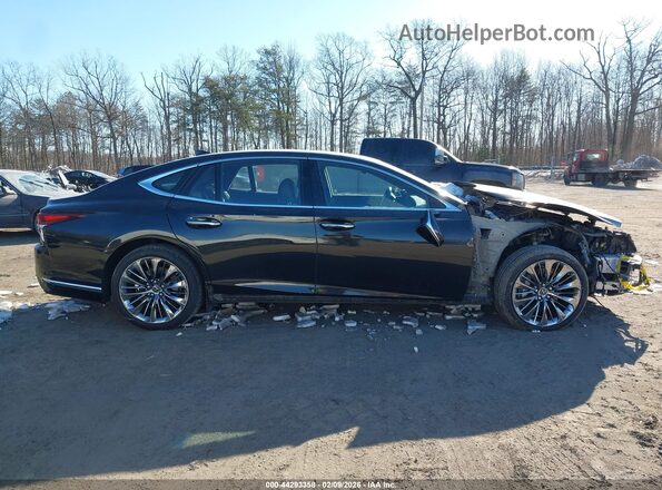 JTHD51GF2L5008027 2020 LEXUS LS 500 Black Սալոնի 360 աստիճան տեսք