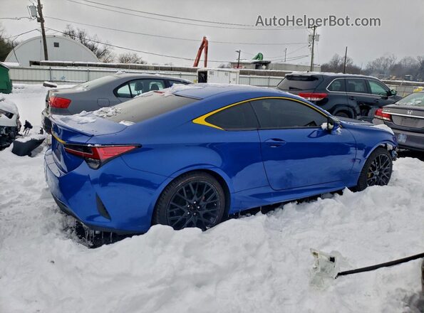 JTHD85EC2N5006871 2022 LEXUS RC Синий Задняя правая четверть