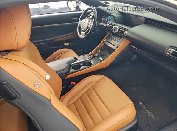 JTHD85EC2N5006871 2022 LEXUS RC Синий Вид панели приборов