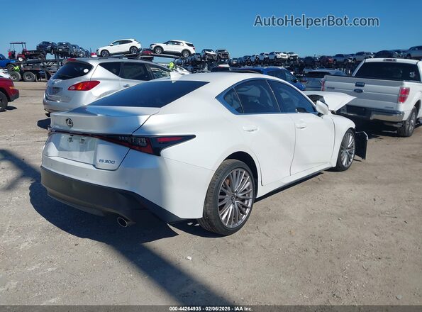 JTHDA1D20S5133300 2025 LEXUS IS 300 White Tył prawy
