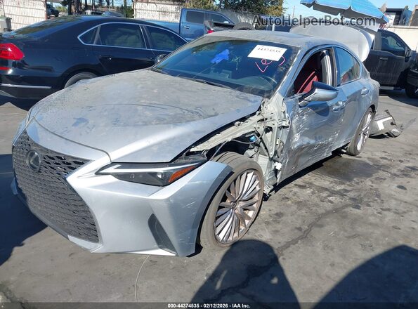 JTHDA1D21P5126993 2023 LEXUS IS 300 Серебряный Передняя левая четверть