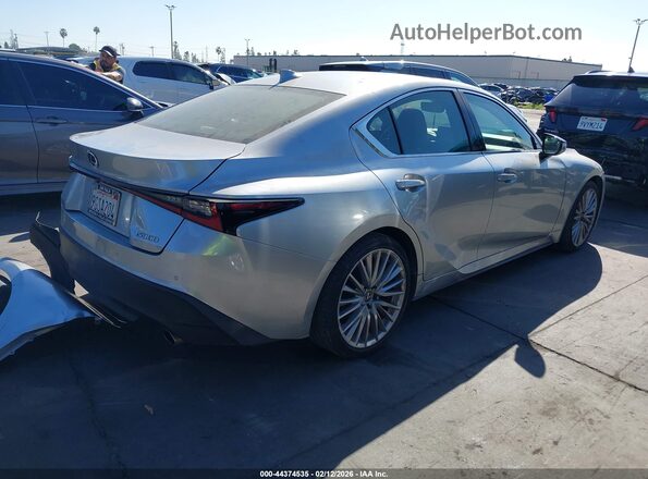 JTHDA1D21P5126993 2023 LEXUS IS 300 Серебряный Задняя правая четверть