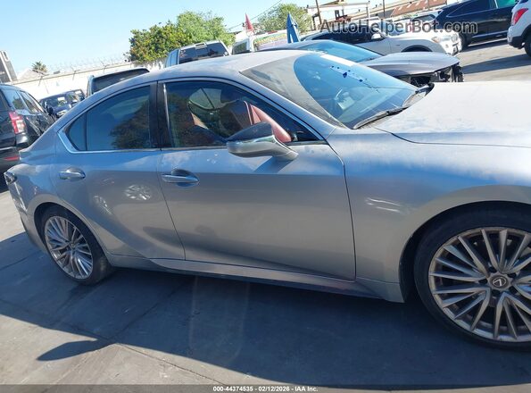 JTHDA1D21P5126993 2023 LEXUS IS 300 Серебряный Панорамный вид салона 360°