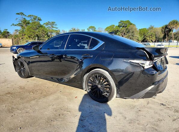 JTHDA1D23P5124775 2023 LEXUS IS Черный Задняя левая четверть