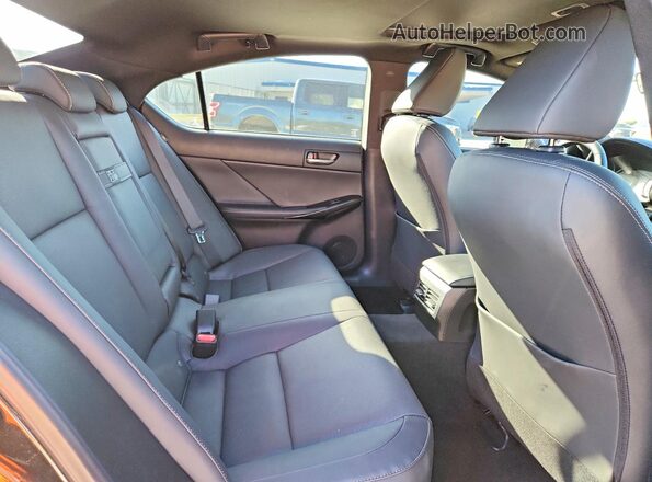 JTHDA1D23P5124775 2023 LEXUS IS Черный Вид задних сидений