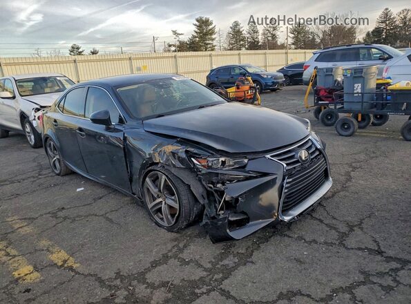 JTHDA1D24L5103105 2020 LEXUS IS Black Delantero derecho