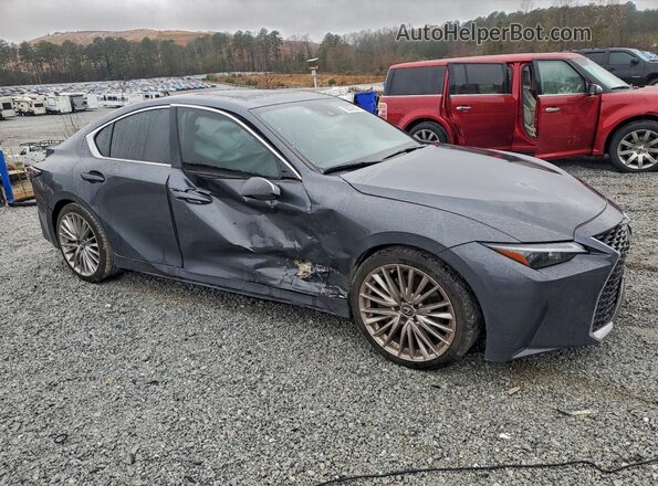 JTHDA1D24N5120408 2022 LEXUS IS Gray Front right