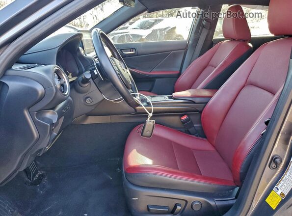 JTHDA1D24N5120408 2022 LEXUS IS Gray Front interior view