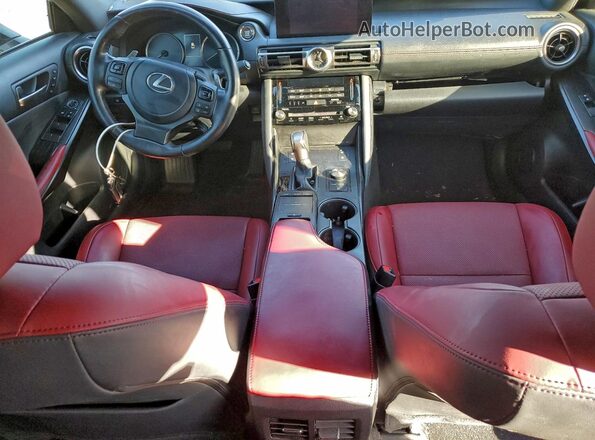 JTHDA1D24N5120408 2022 LEXUS IS Gray Dashboard view